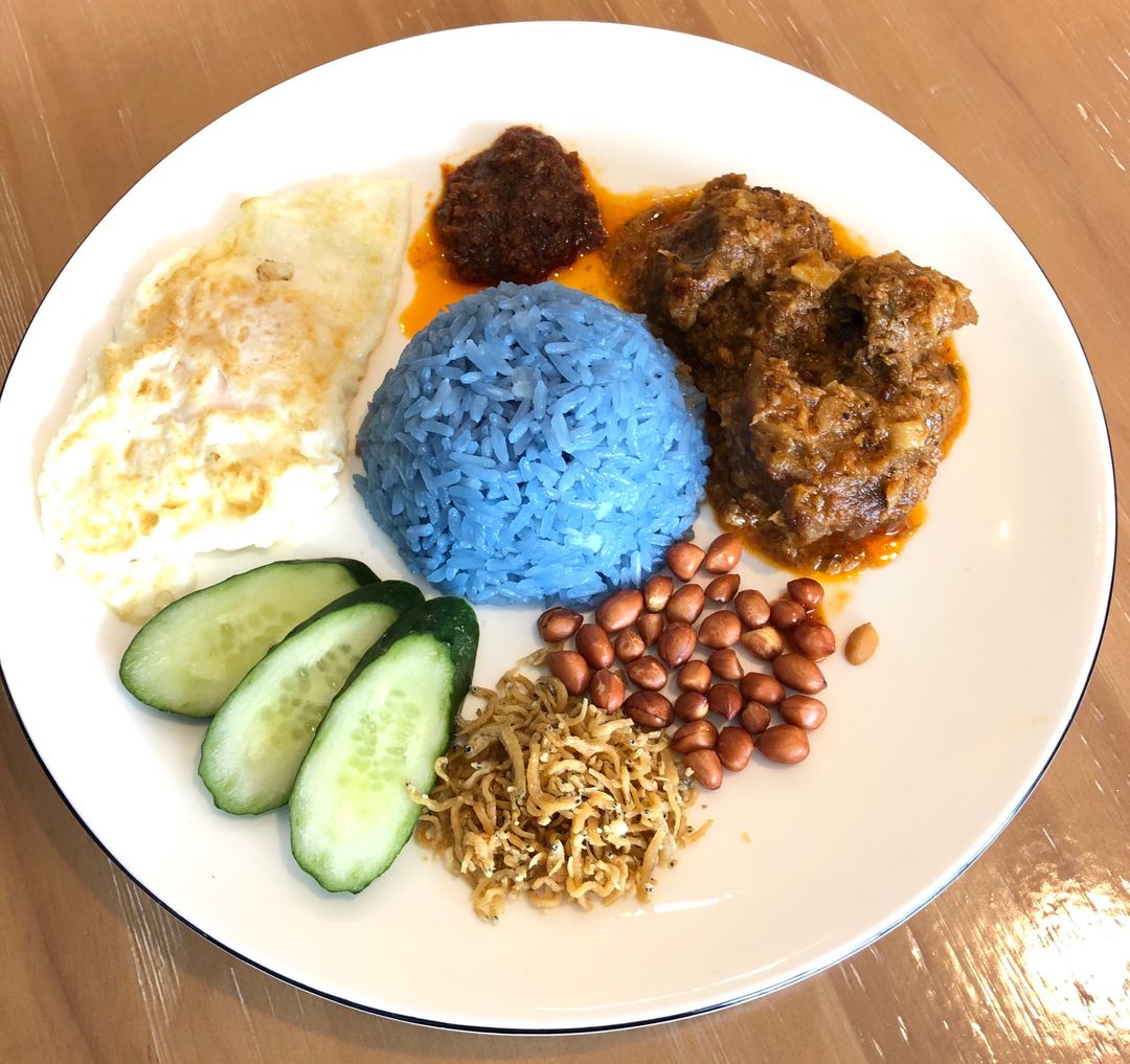 Nasi Lemak rendang Beef
