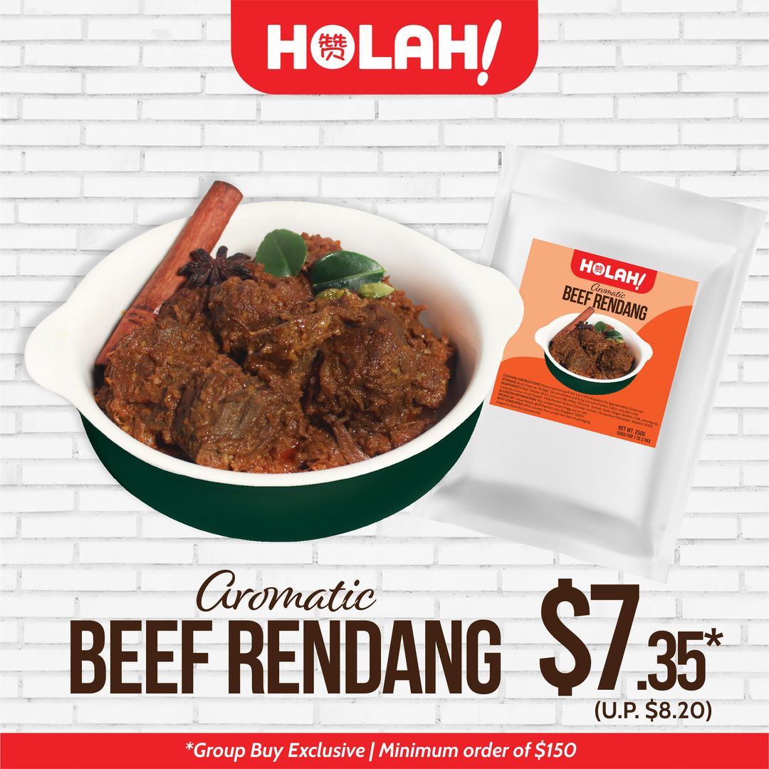 Beef Rendang 250g @ $7.35 (U.P $8.20)