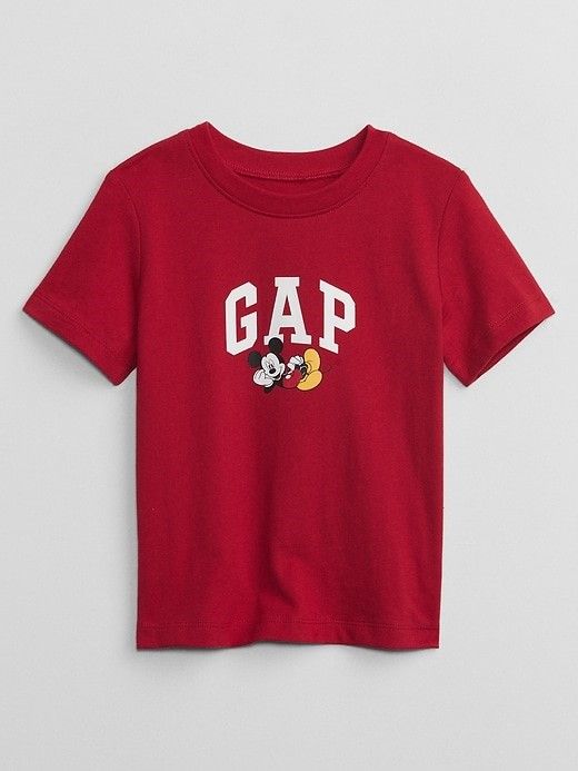 Mickey Gap Tee in Red