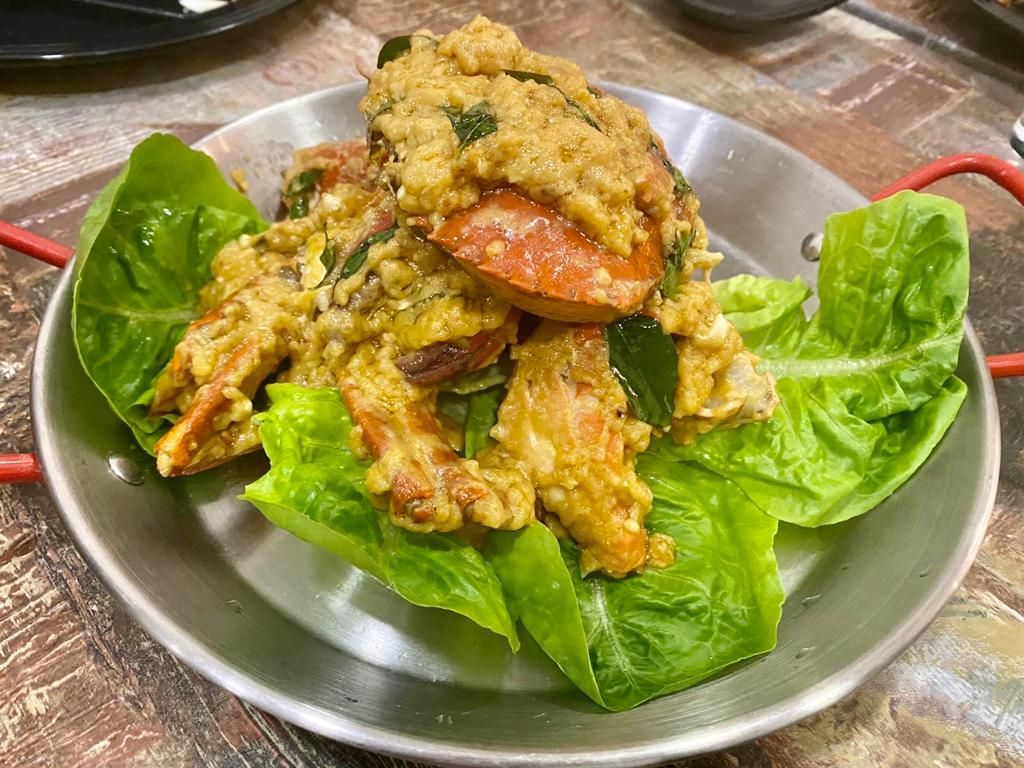 咸蛋黄螃蟹  Salted Egg Crab 