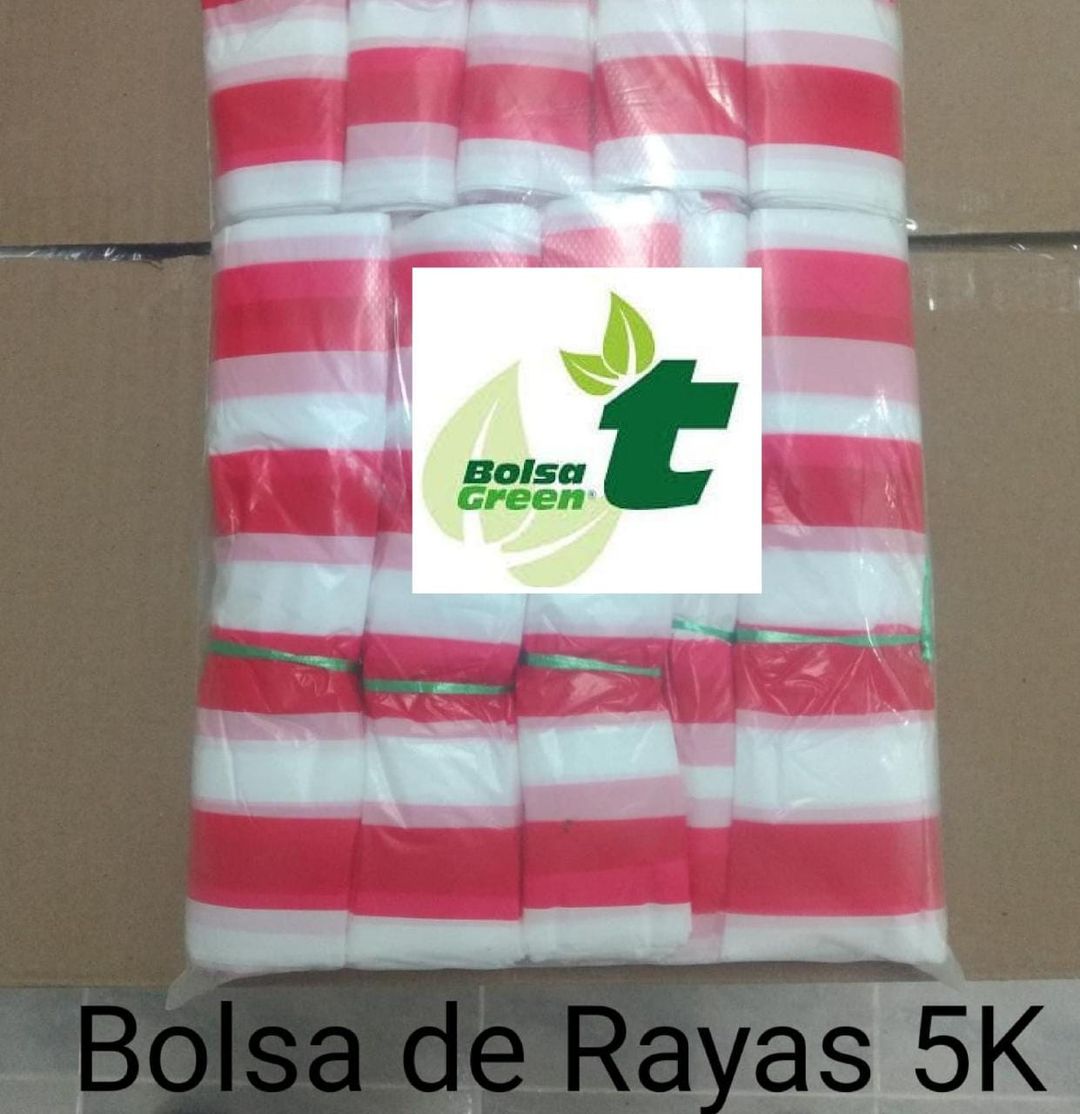 Paquete de Bolsas De Rayas 5K Green T