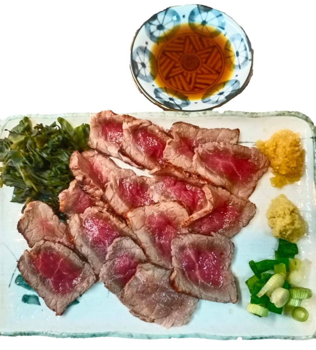 Beef Tataki with Ponzu 牛たたき