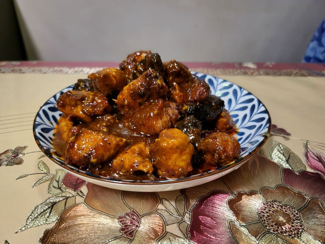 Vegan Buah Keluak Pork Ribs/Ayam