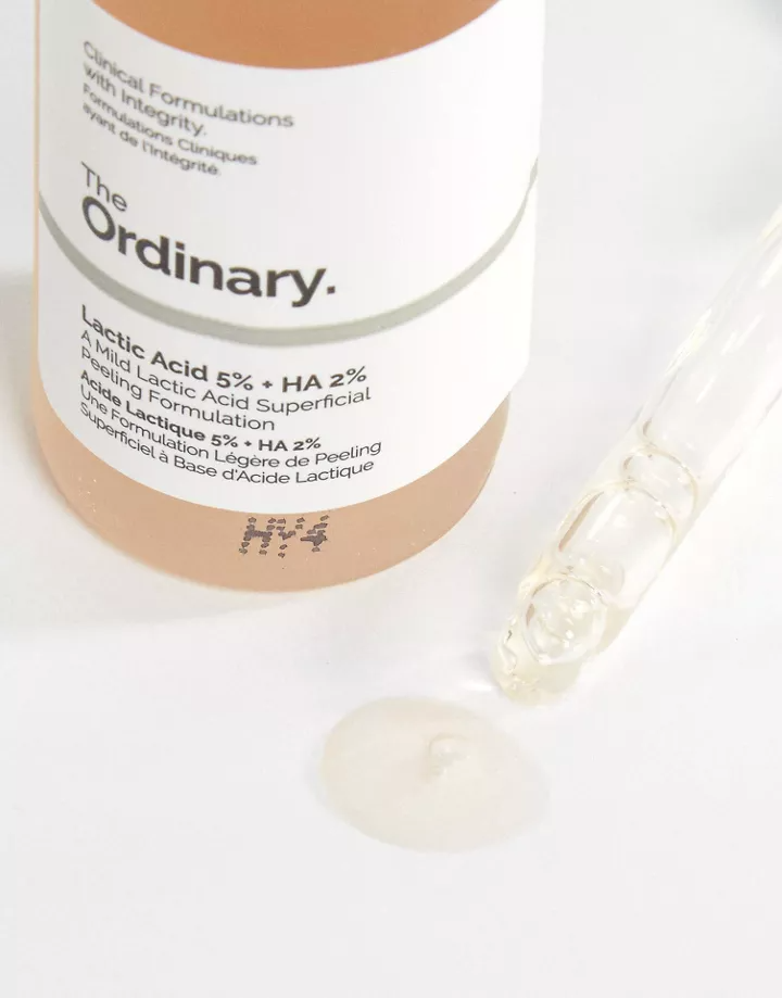 The Ordinary Lactic Acid 5% + HA 2% Superficial Peeling Formulation 30ml