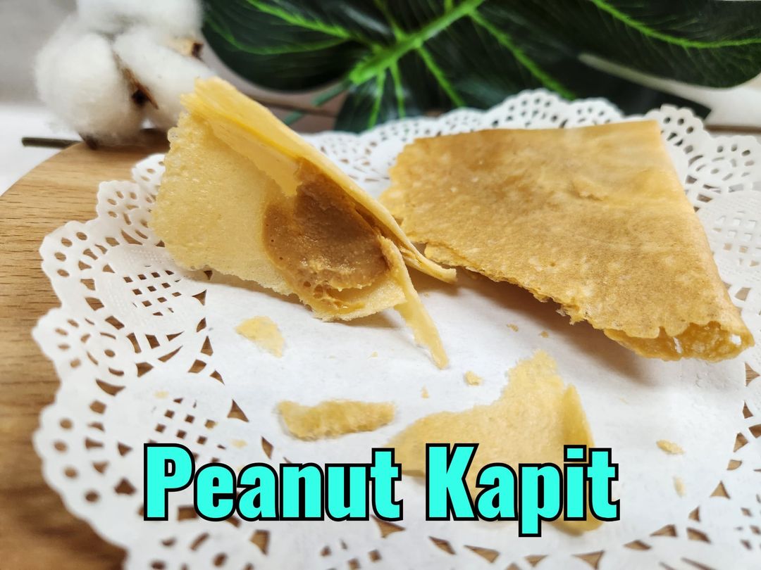 👍🏼👍🏼  PREMIUM GRADE PEANUT KAPIT  精装花生酱蛋饼  (GOLDEN TIN)