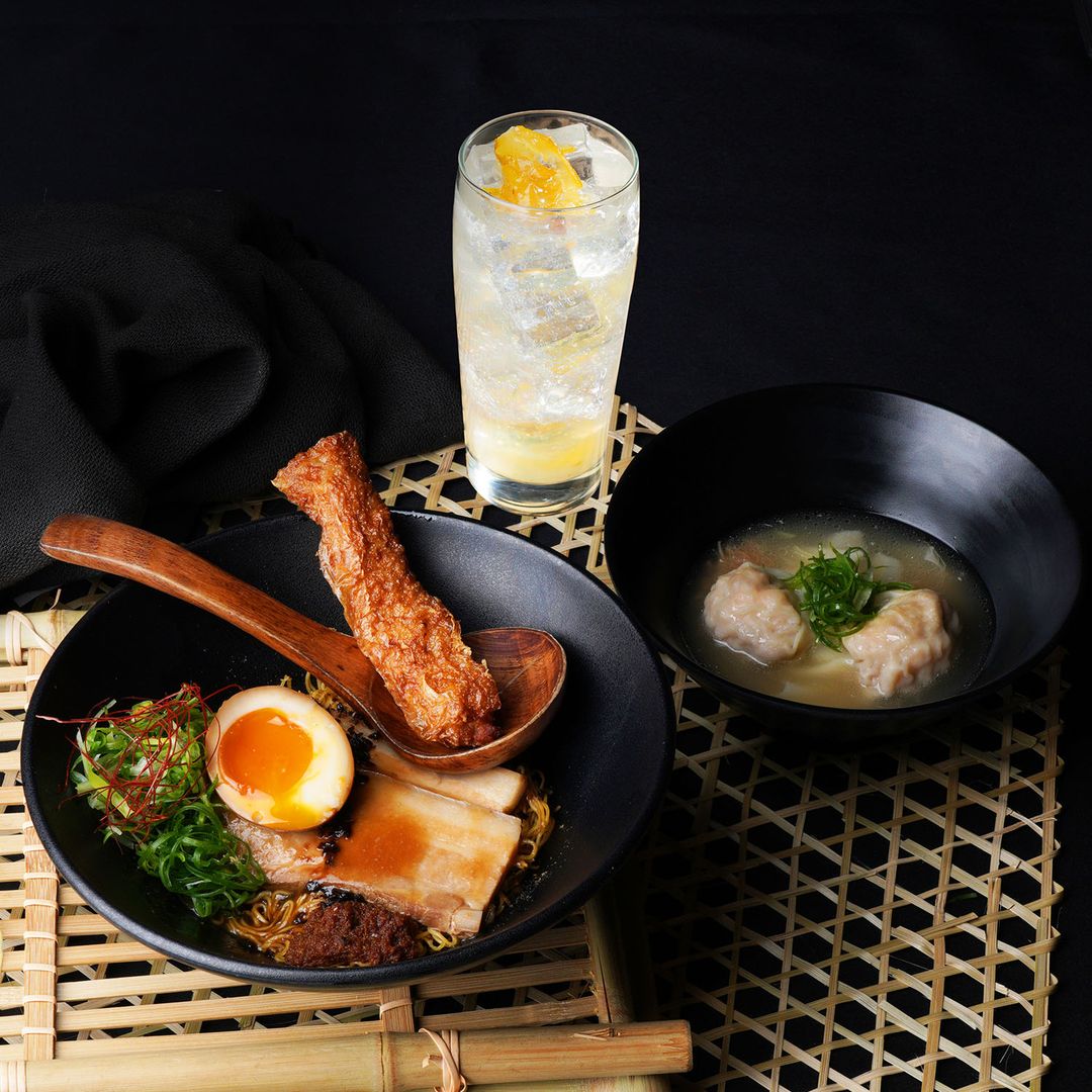 Singapore Style Ramen (Regular) Set with Drink