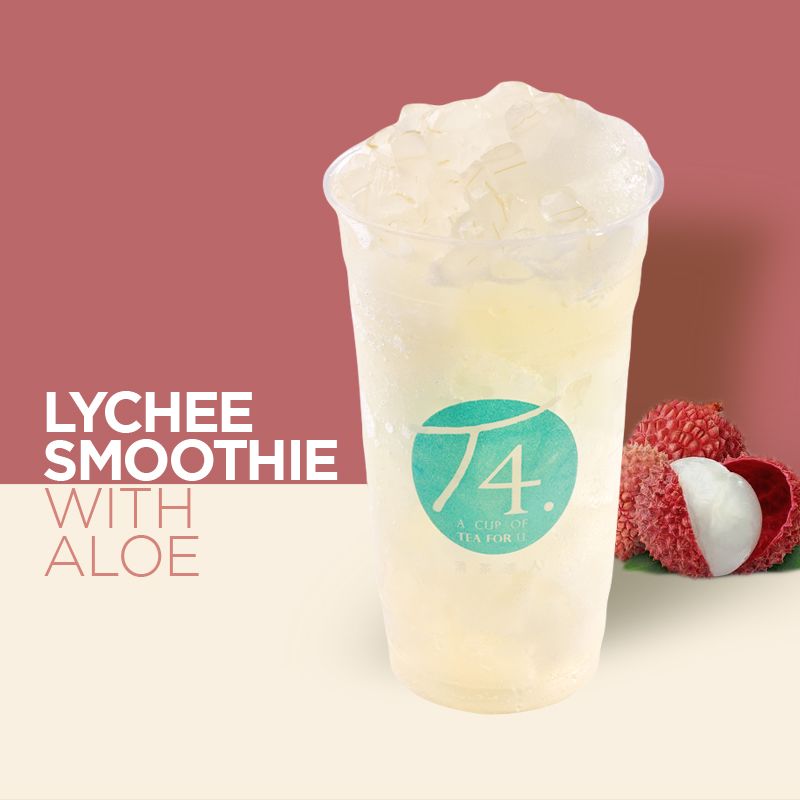 Lychee Smoothie With Aloe
