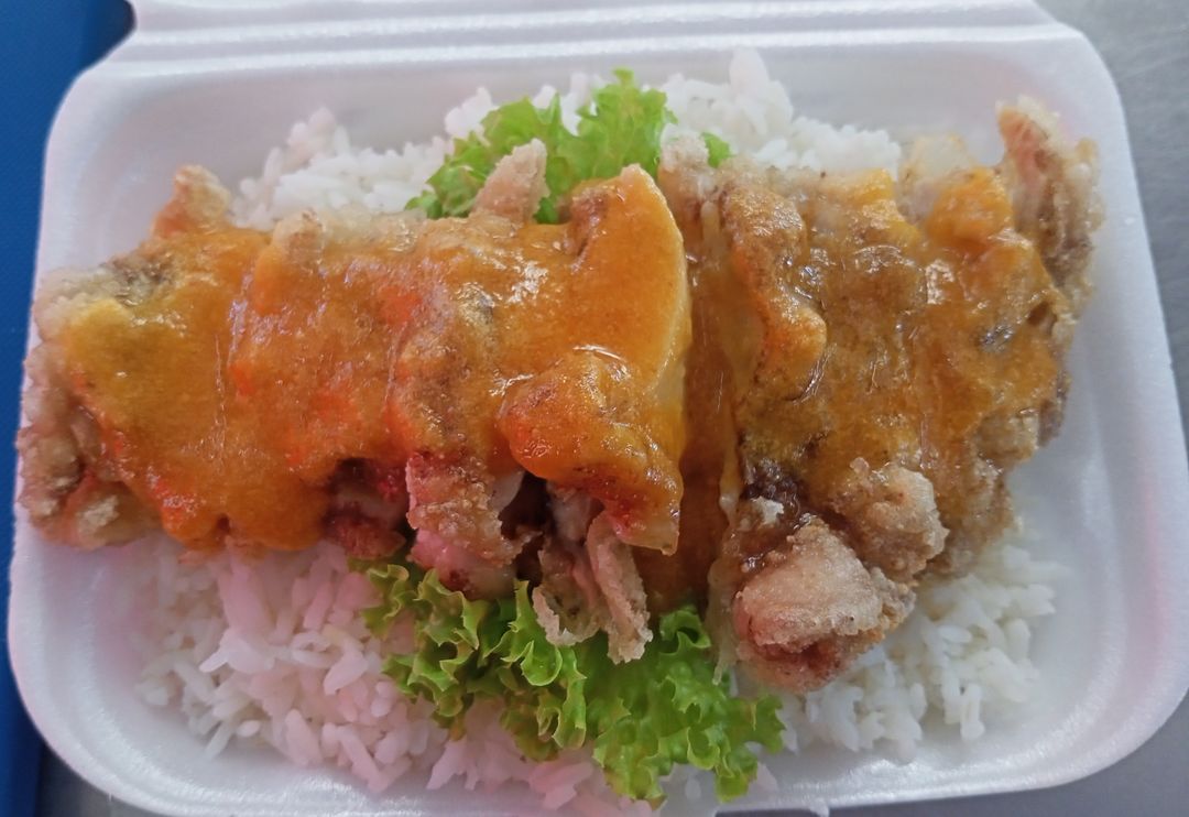 Salted Egg Rice