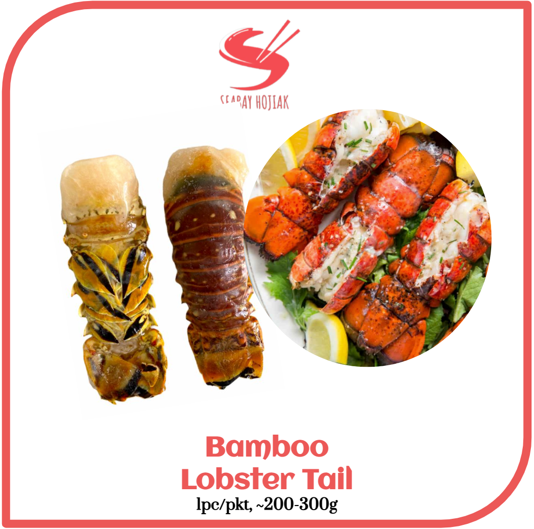 Bamboo Lobster Tail 200-300g/pc