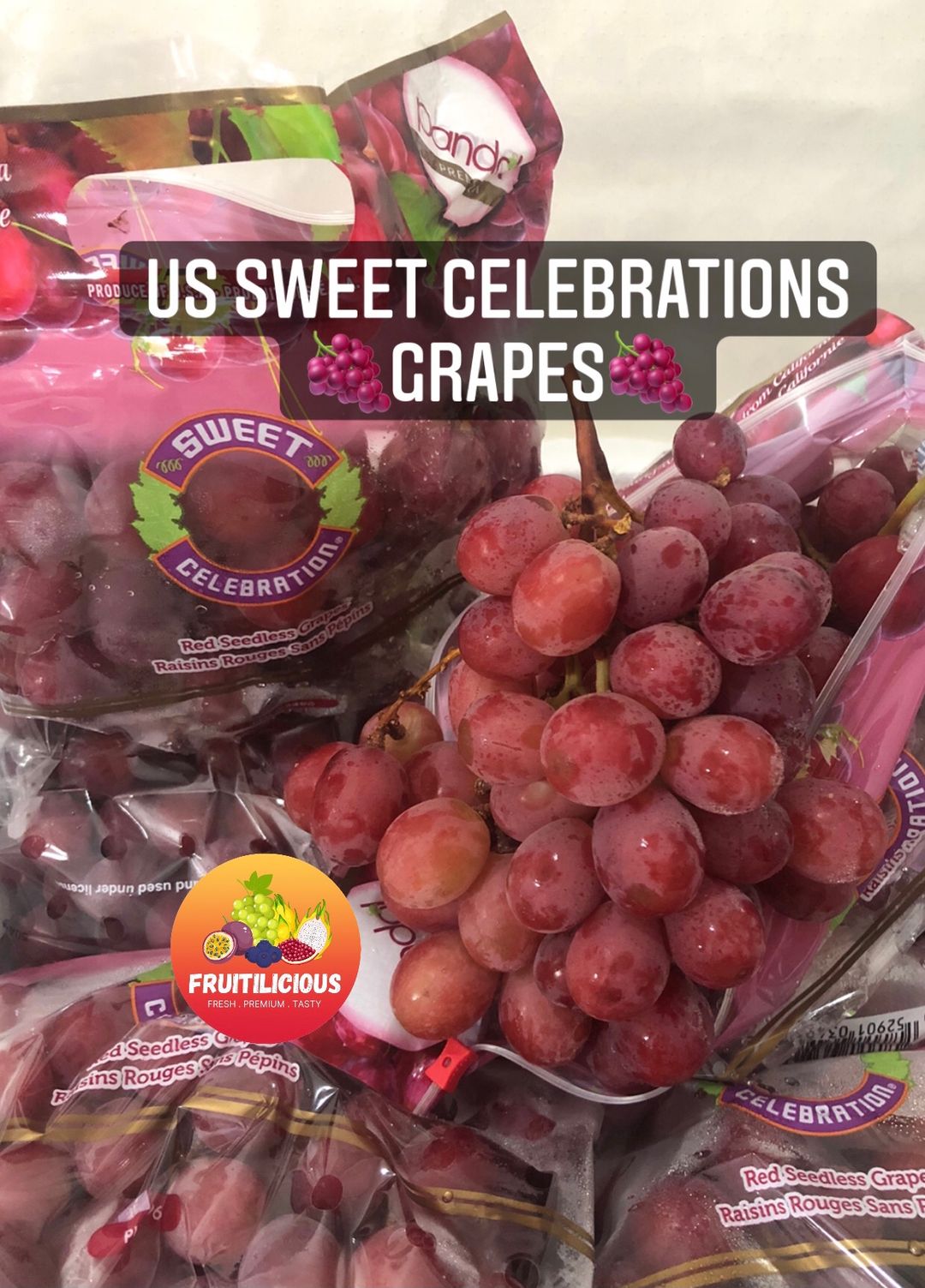 US SWEET CELEBRATION RED SL GRAPES