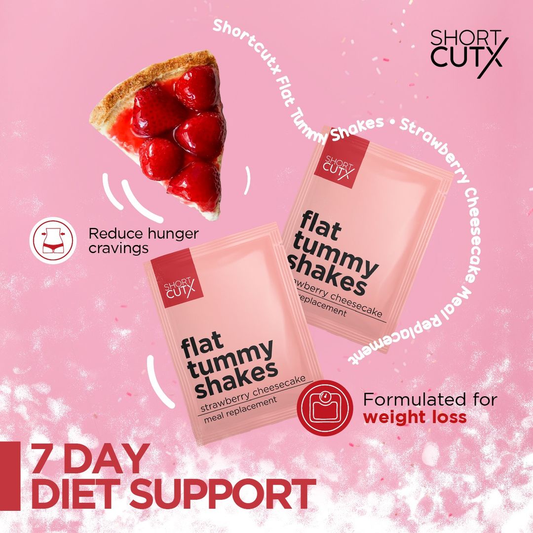Flat Tummy Shakes- Strawberry Cheesecake- 