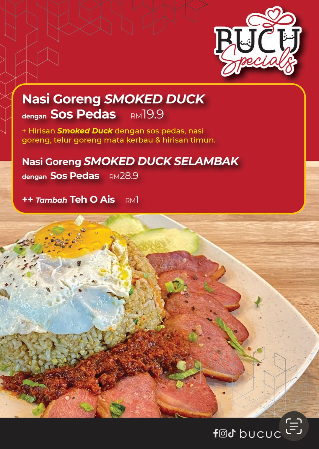 Nasi goreng Smoke Duck