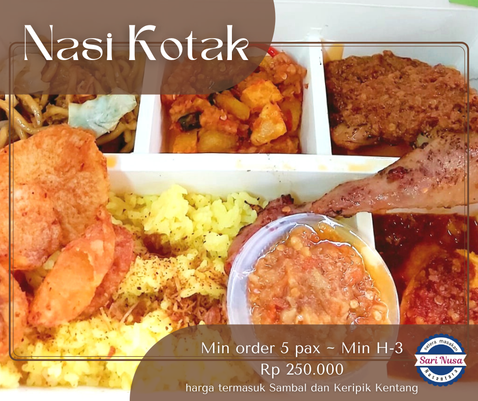 Combo Menu ~ Nasi Kotak