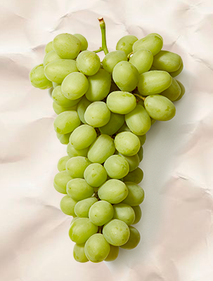 Autumn king green grapes (approx 1kg)