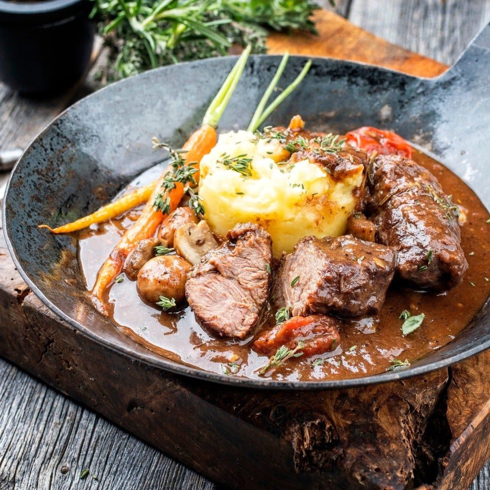 Braised Beef Cheek in Jus, 250 gram - 1 piece (Frozen) Regular price