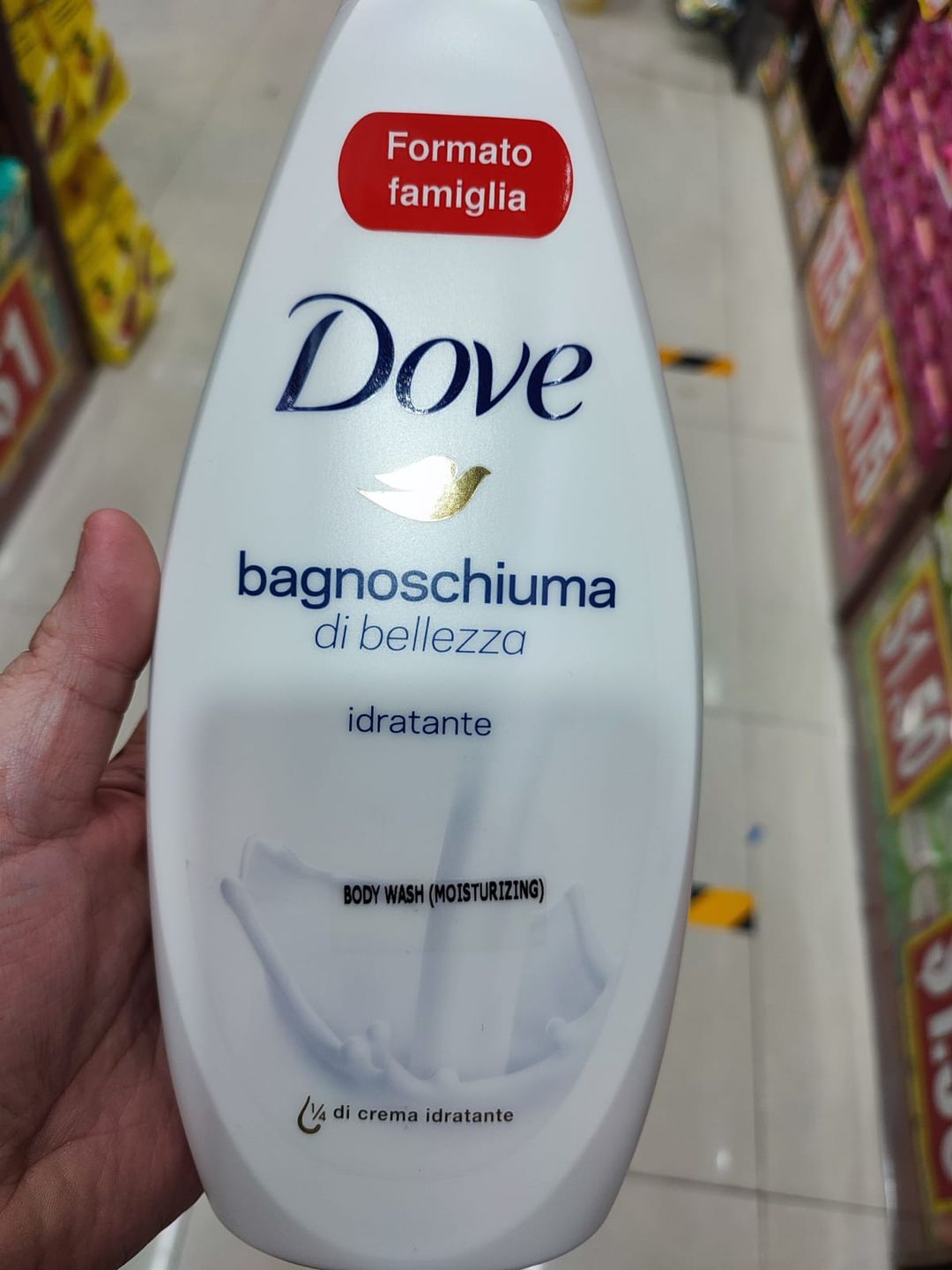 Dove Formato Famiglia Milk Body Wash
