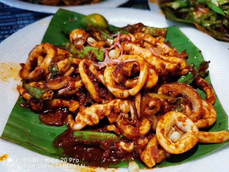 铁板烧sotong