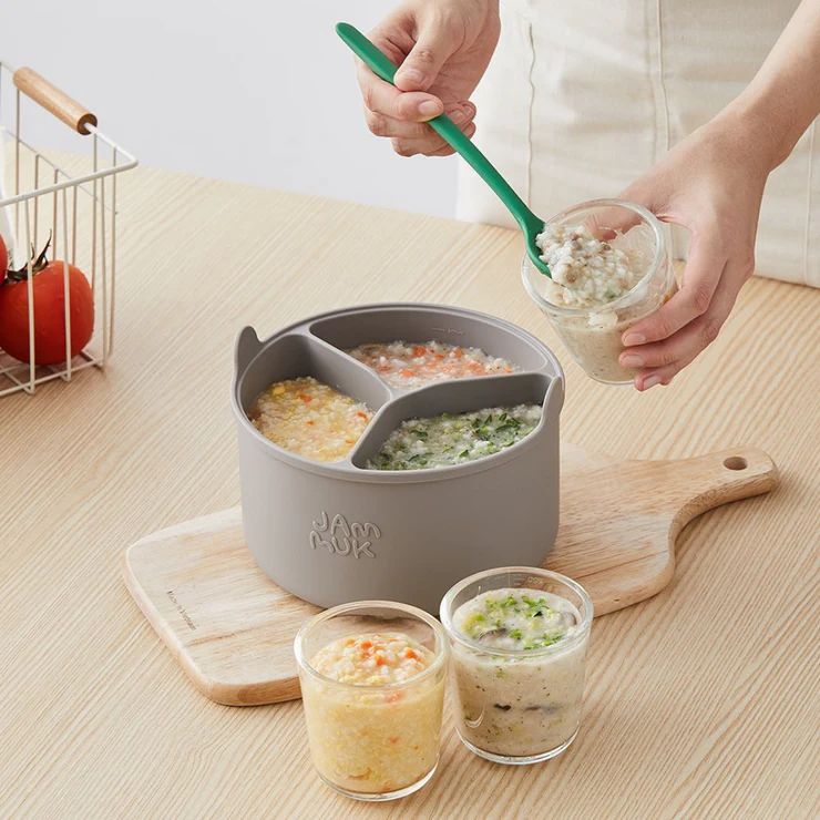 JAMMUK Platinum Silicone Rice Cooker Divider Free Lid - Dinky Shop ...