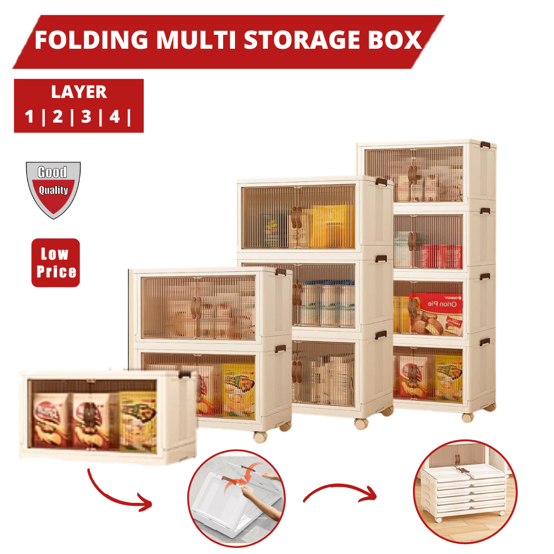 FOLDING MULTI STORAGE BOX - imheroborneo.biz @ Pusat Borong Hero Sabah
