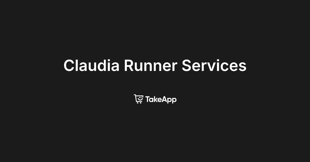 Claudia Runner Services | Take App