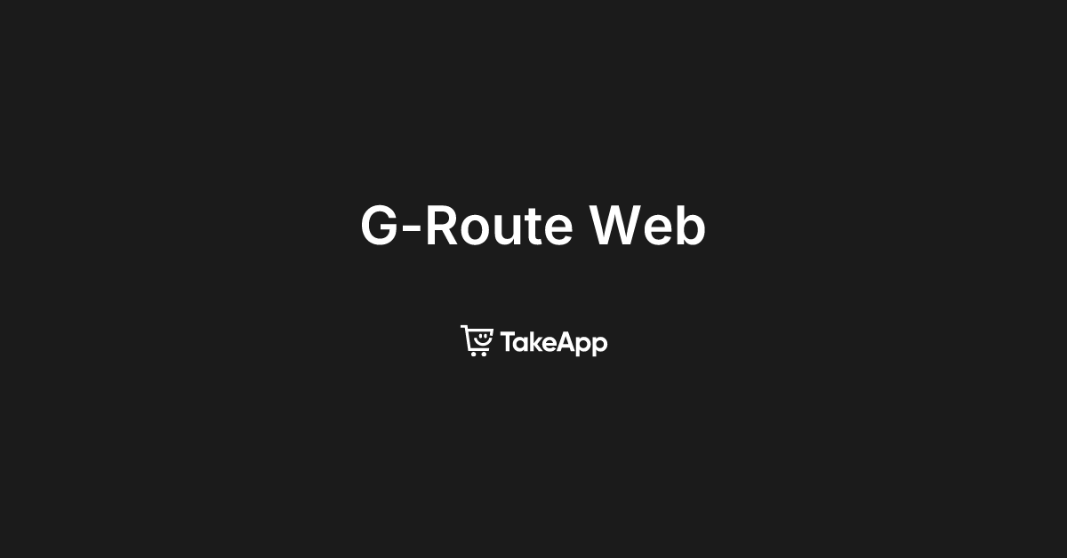 G-Route Web | Take App