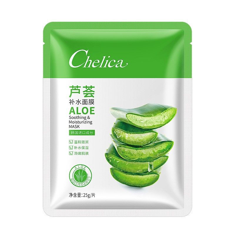 Chelica Aloe Vera Soothing and Moisturing Mask_0