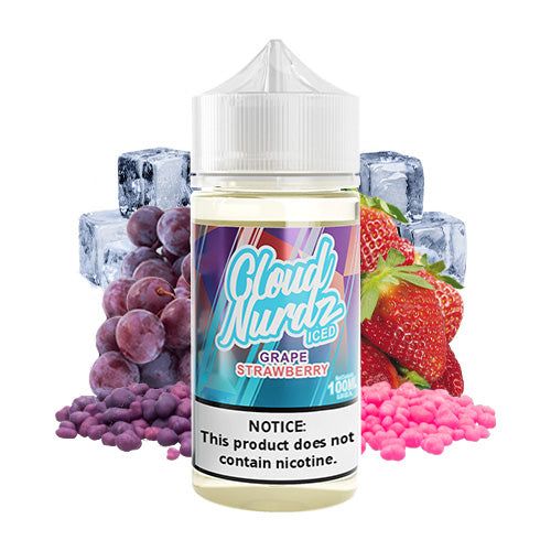 Cloud Nurdz Grape Strawberry 100ml_0