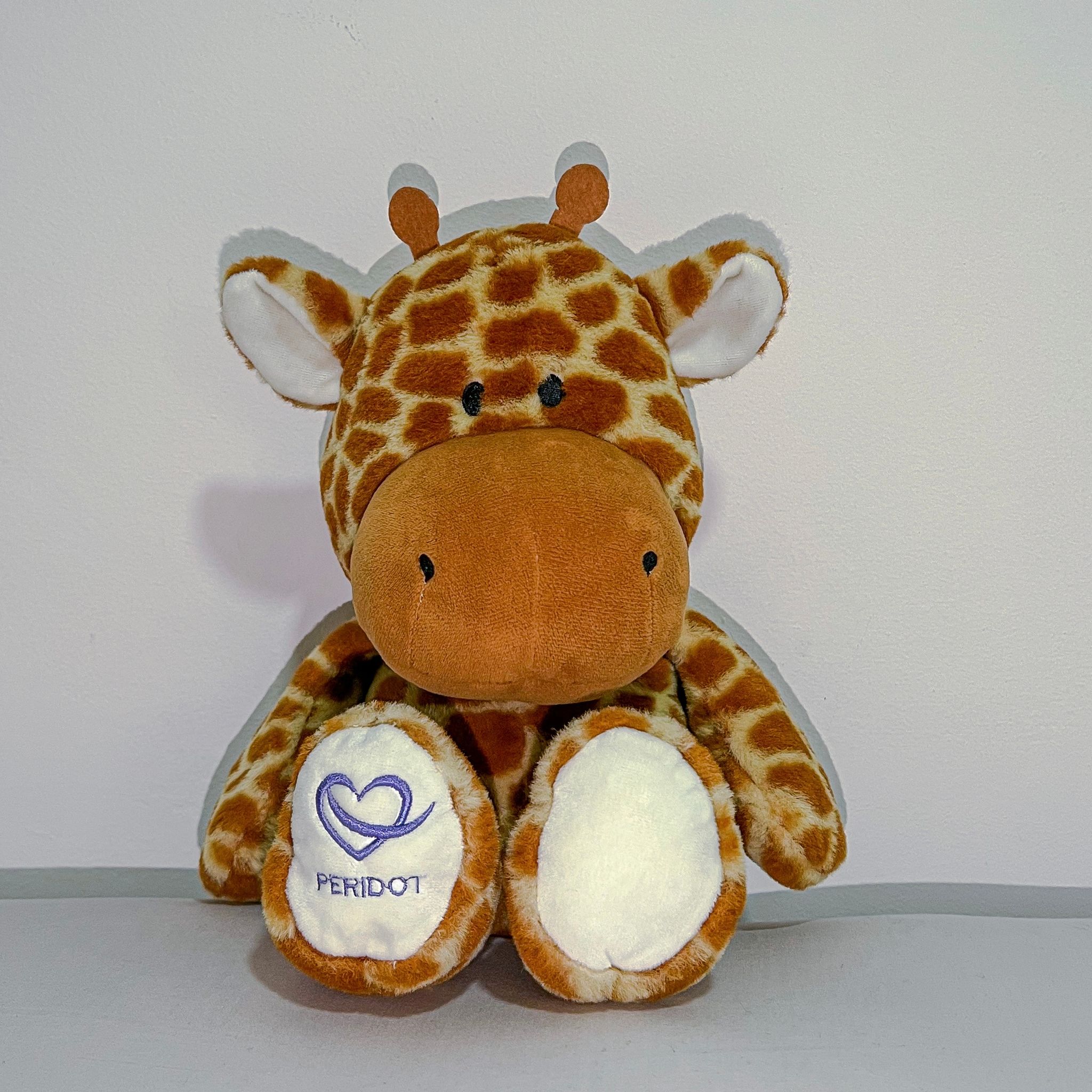 Weighted Microwavable Peridot Plush Giraffe_0