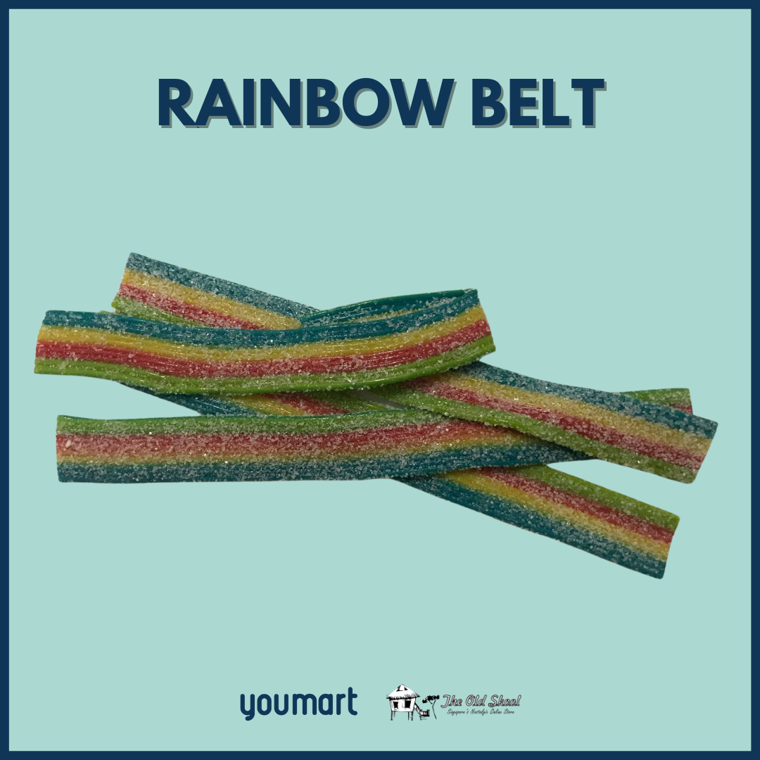 Rainbow Sour Belt Licorice_0