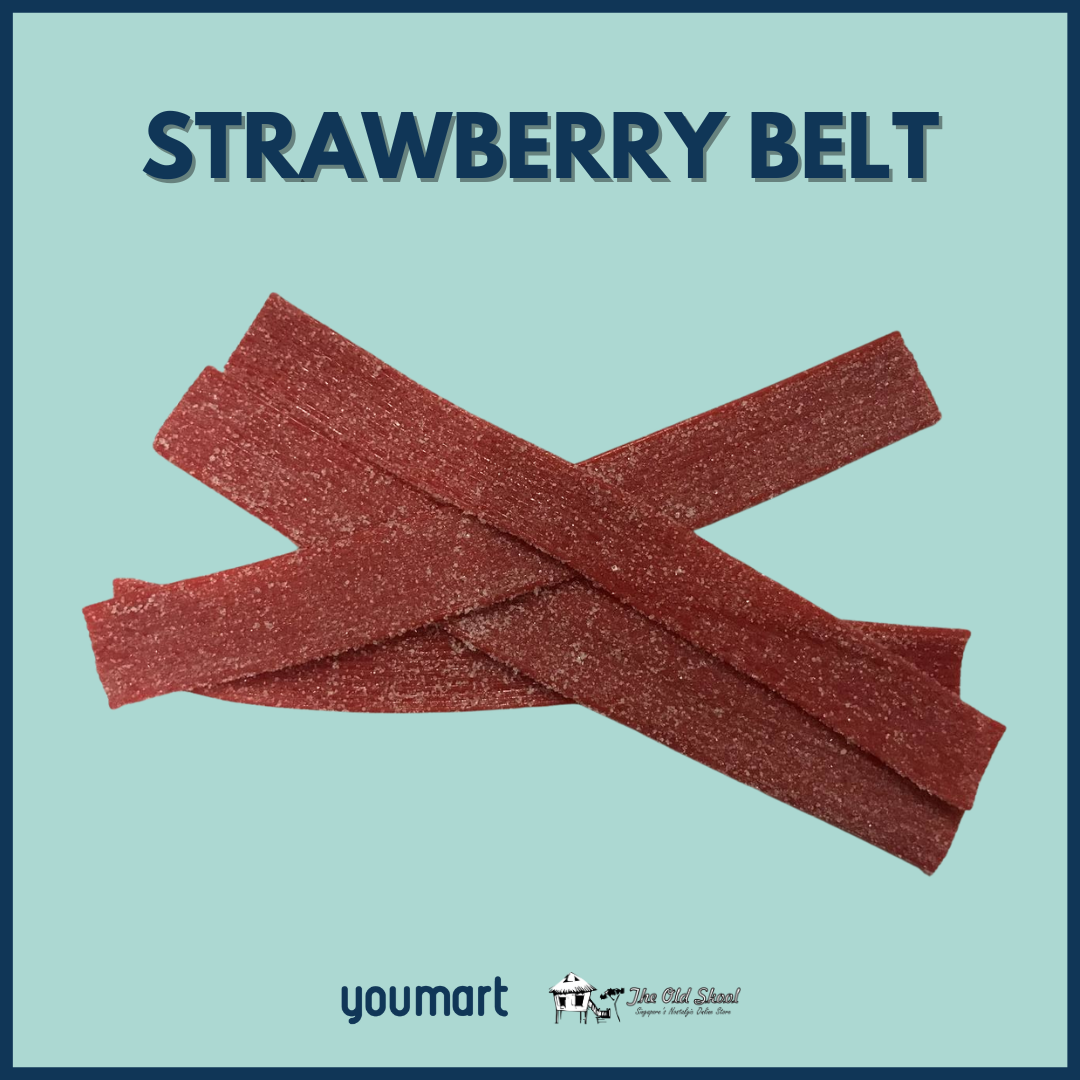 Strawberry Sour Belt Licorice_0