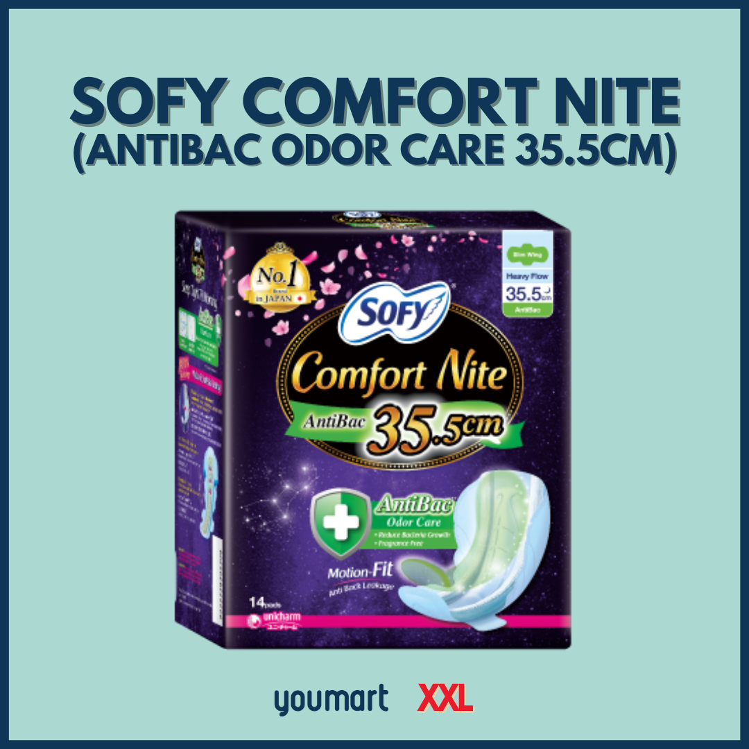 Sofy Comfort Nite AntiBac Odor Care (35.5cm)_0