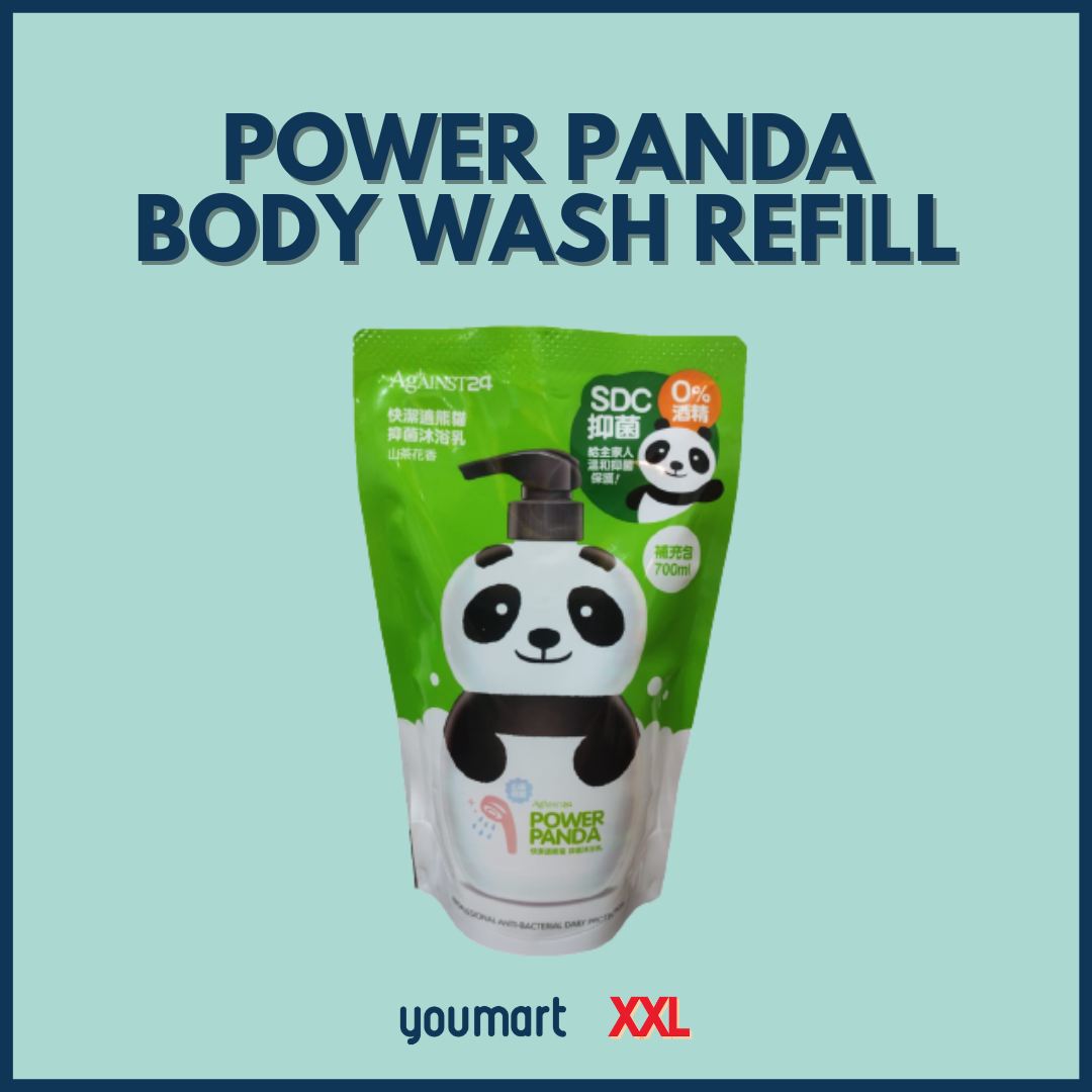 Against24 Power Panda Anti-Bacterial Body Wash Refill Pouch_0