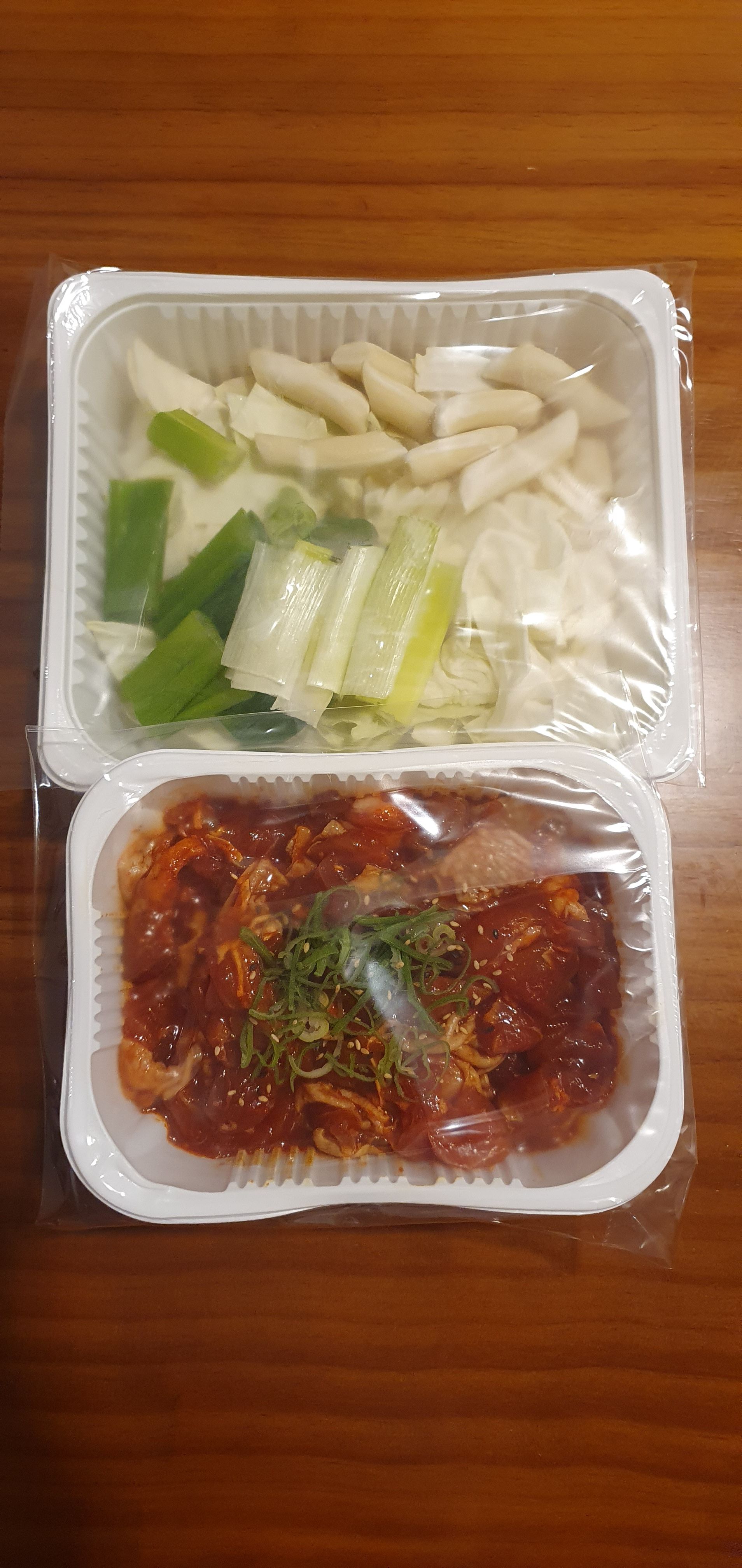 Spicy chicken set (닭갈비세트)_1