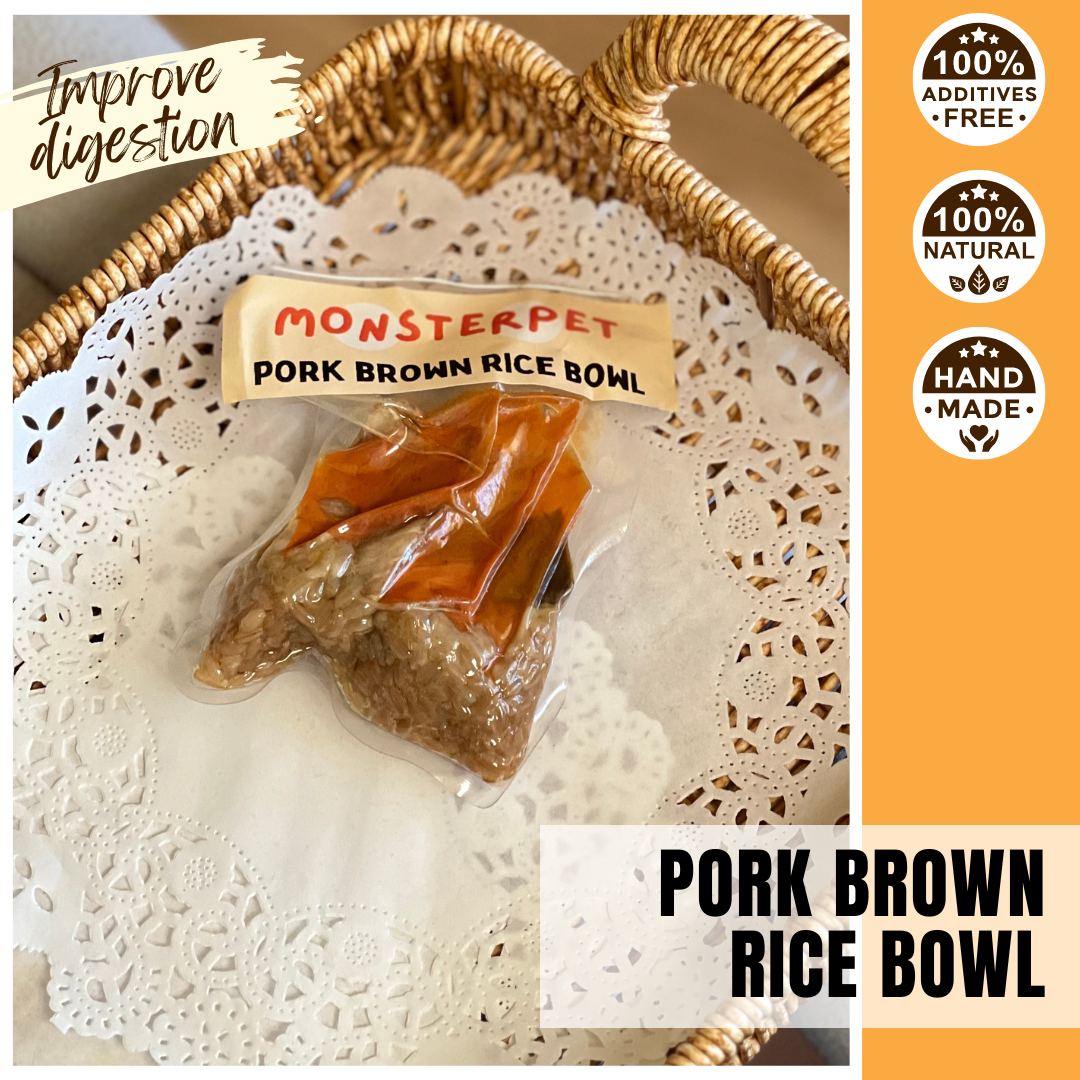 3*Pork Brown Rice Bowl 🐶_1