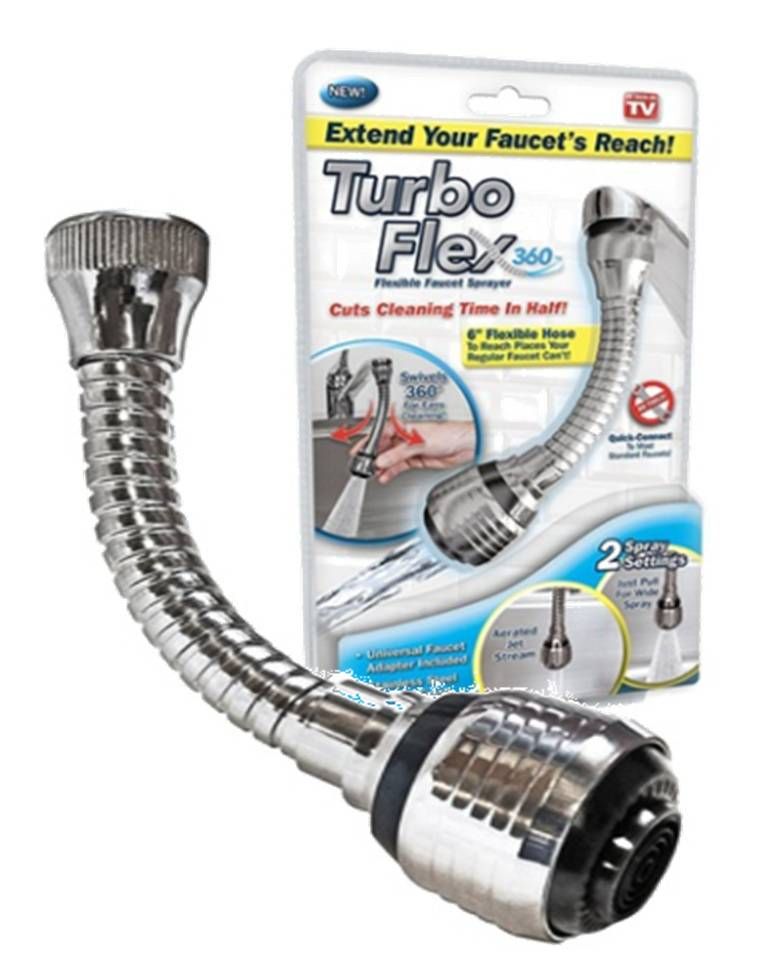 Turbo 360 Flex Faucet Sprayer _0