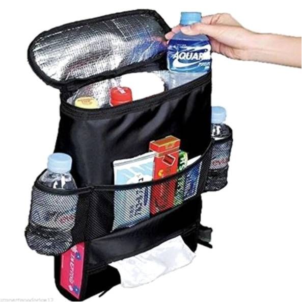 Back Seat Organisers With cooler bag  Set of 2 _0