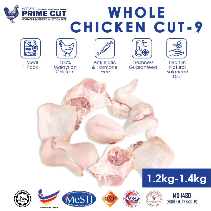 Whole Chicken (1.2kg-1.4kg/pack) _3