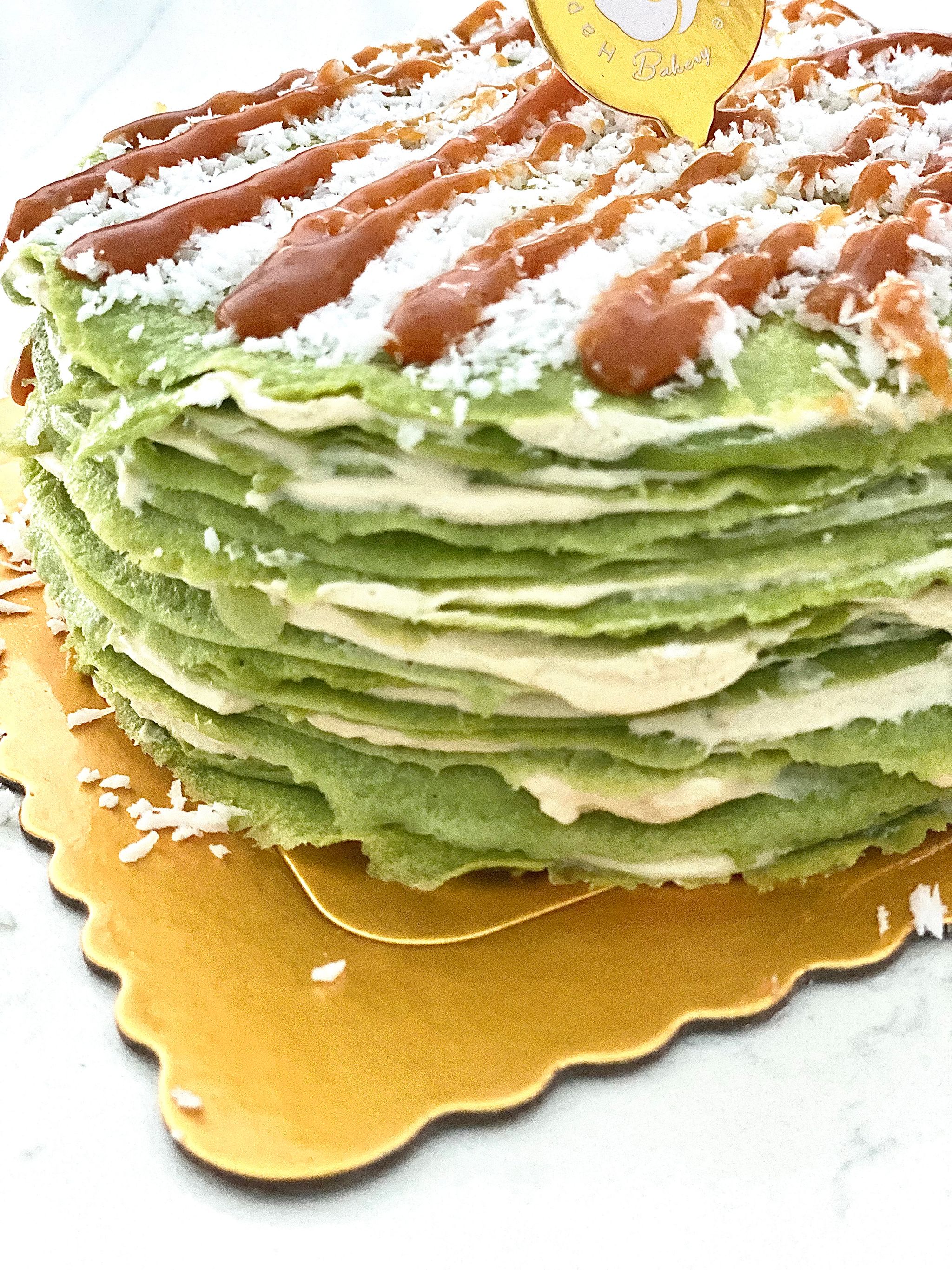 (New!) Ondeh Ondeh Mille Crepe Cake 6”_2