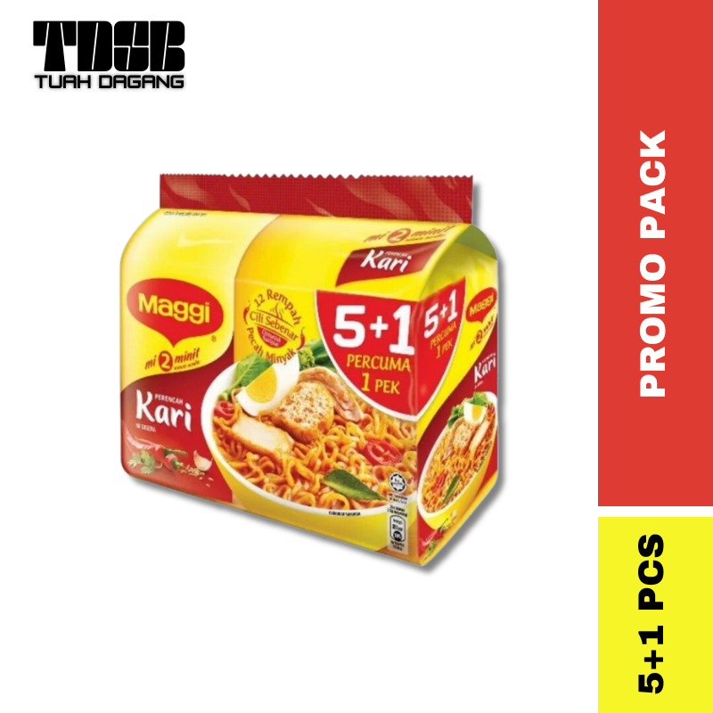 Maggi Kari/Ayam 5+1 (6's x 79G)_0