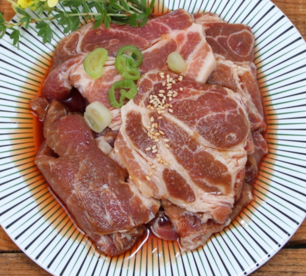 marinated pork (양념목살)500g_0