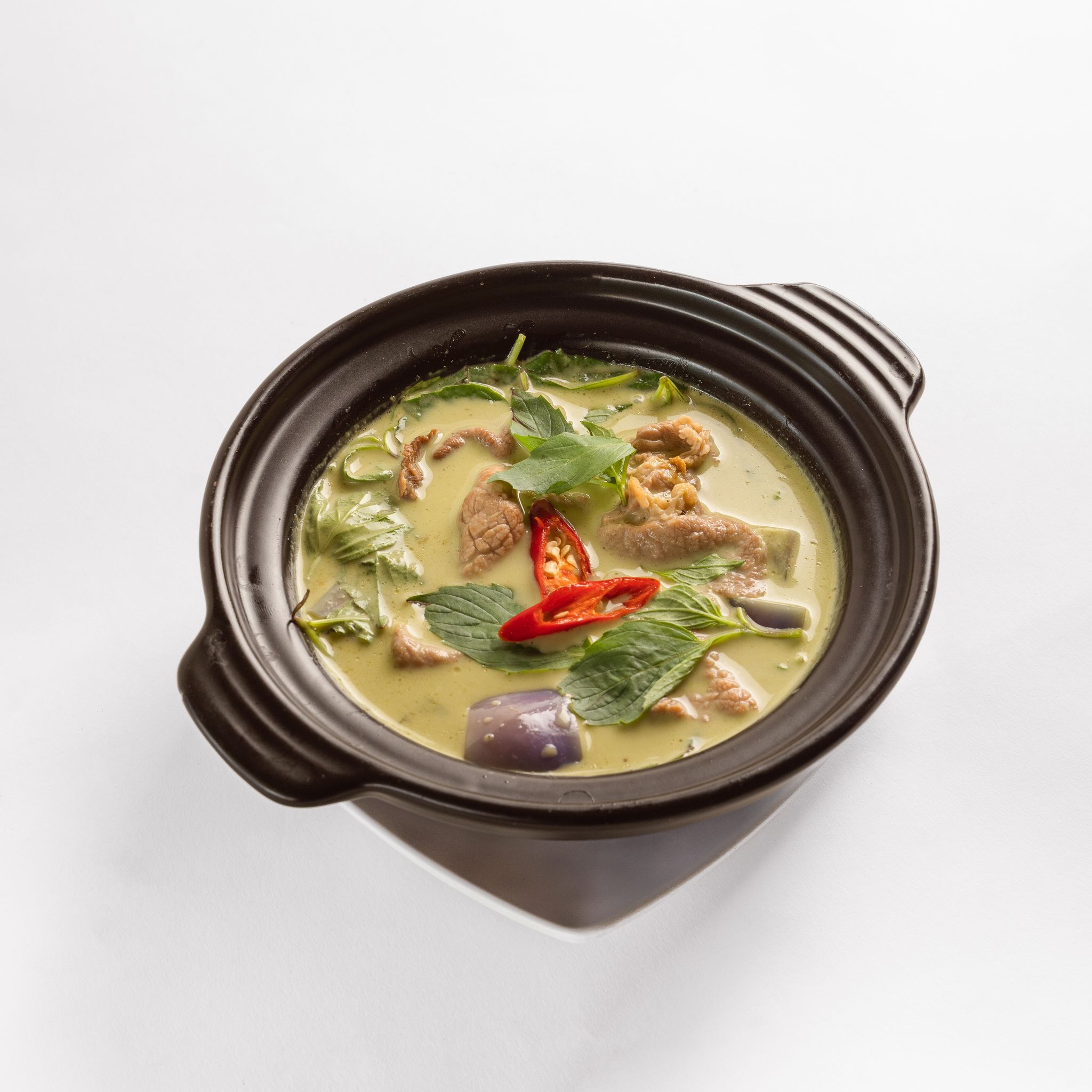 Green Curry Beef with Eggplant_0