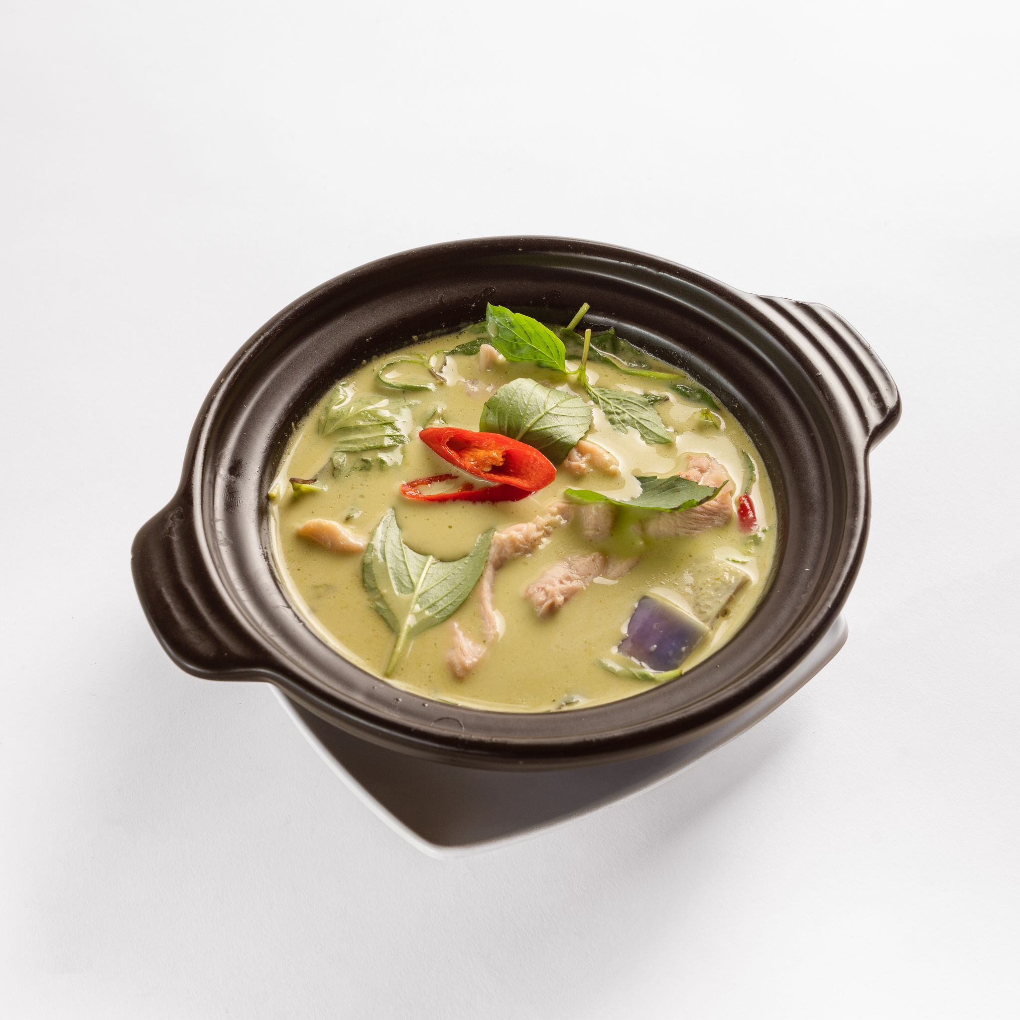 Green Curry Chicken with Eggplant_0