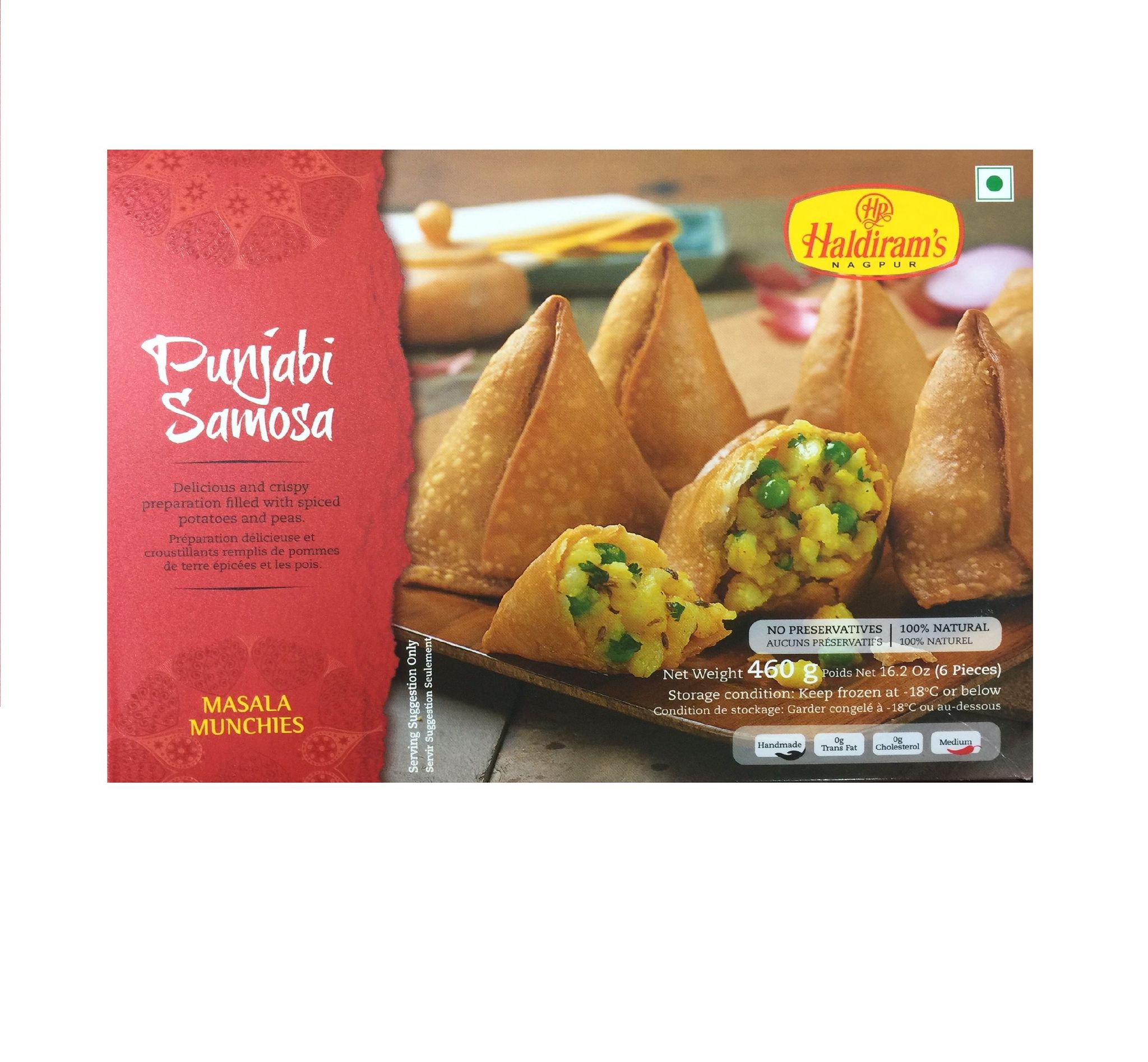 Haldiram Punjabi Samoosa - 460 GM_0
