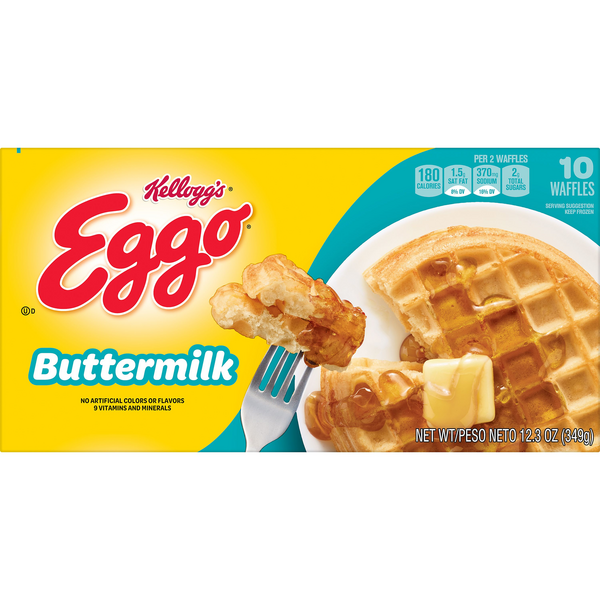 Kellogg's eggs Buttermilk Waffles - 350 GM_0