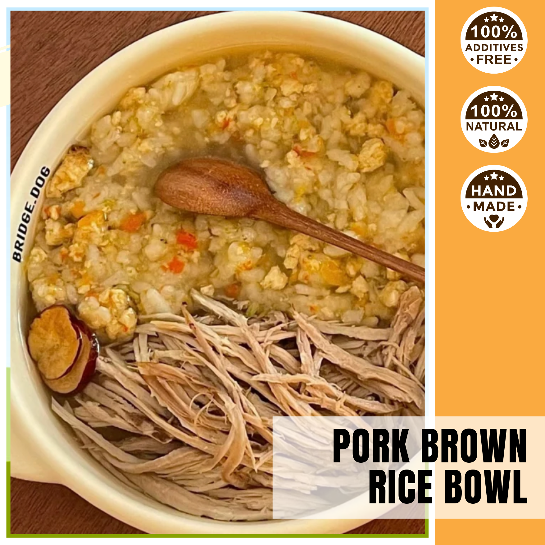 3*Pork Brown Rice Bowl 🐶_0