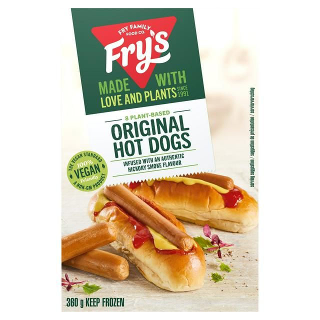 Fry 's Family Plant Based Original Hot Dogs(100% Vegan)- 360 GM_0