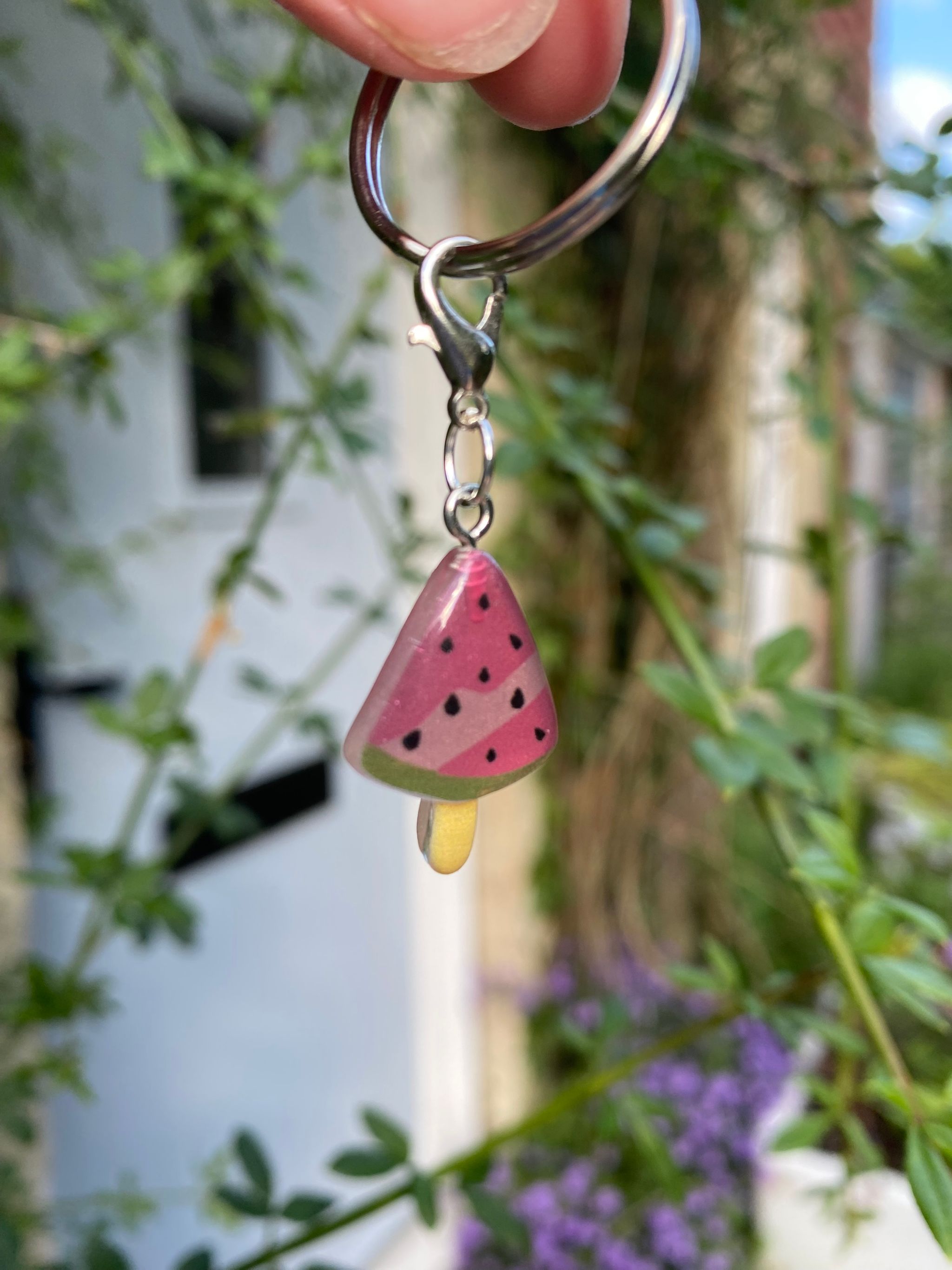 Watermelon ice lolly charm _0