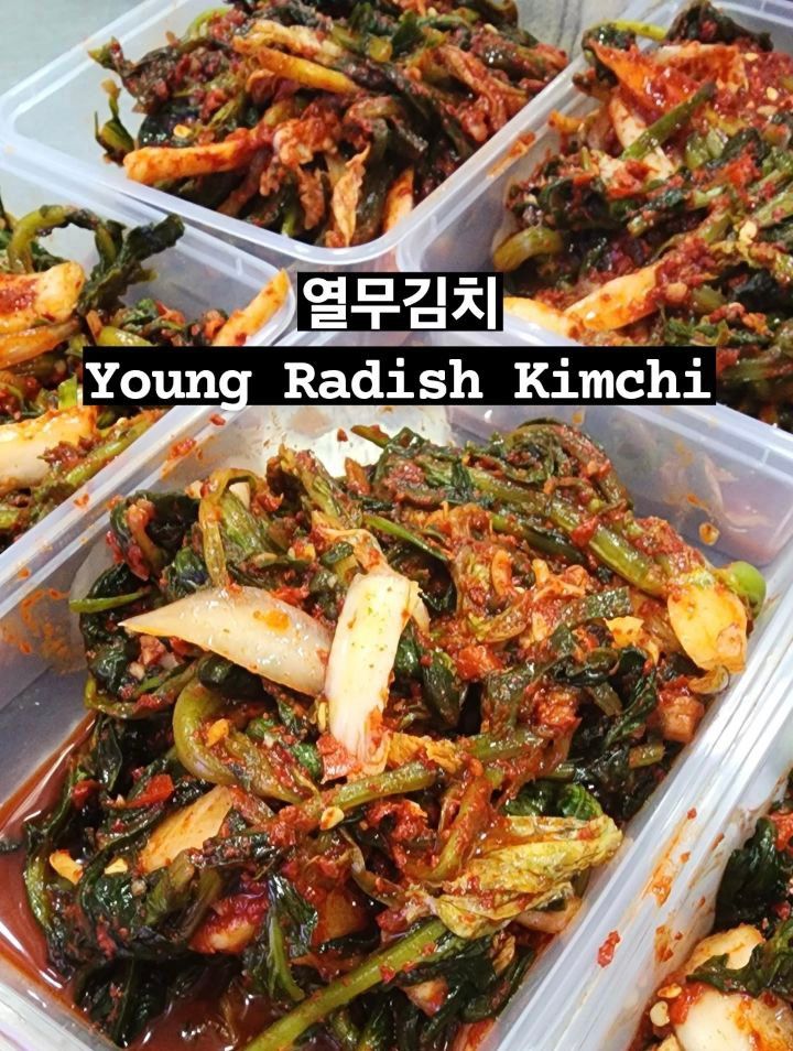 Baby radish kimchi(열무김치)_0