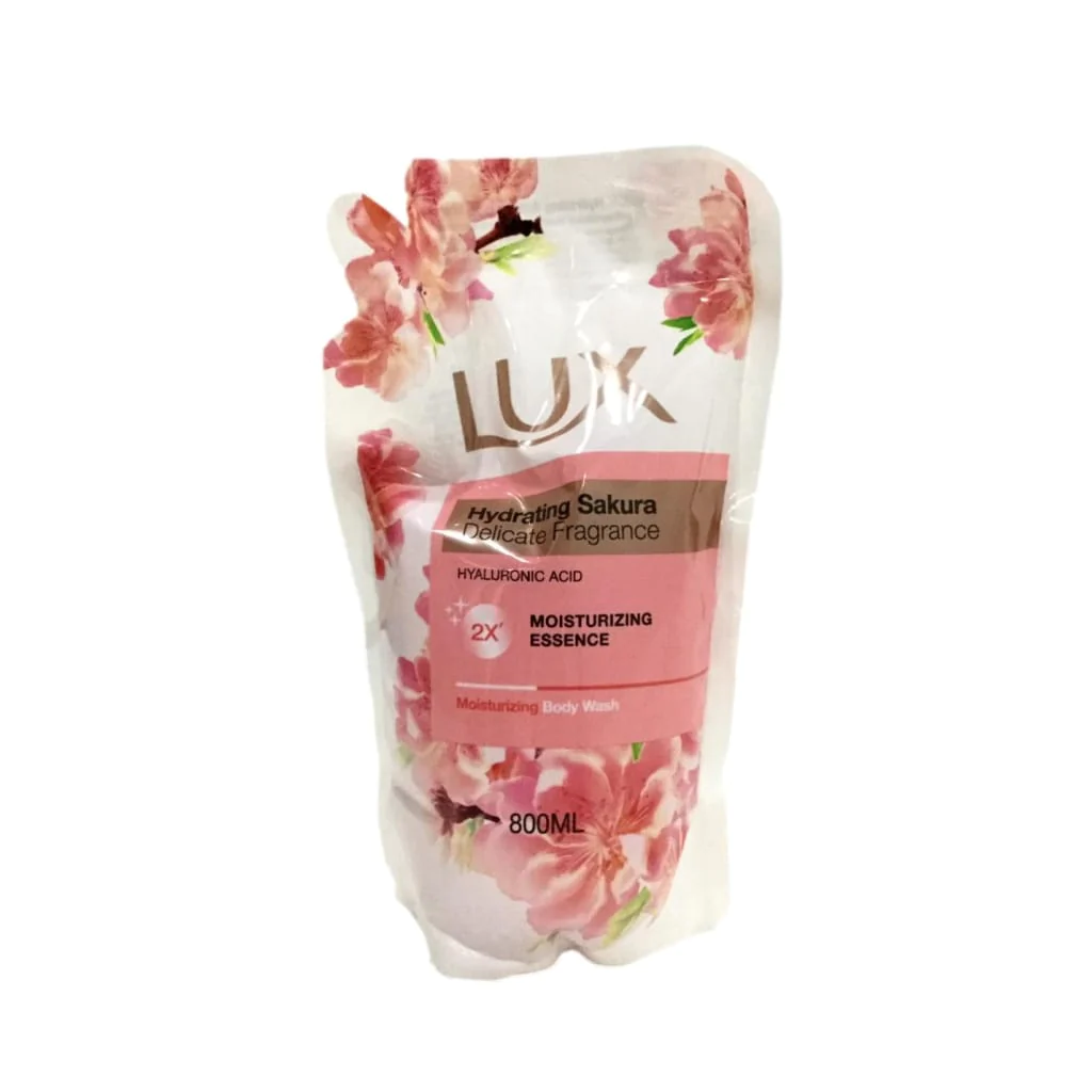 Lux Liquid Body Wash Hydrating Sakura Refill Pack - 800 ML_0