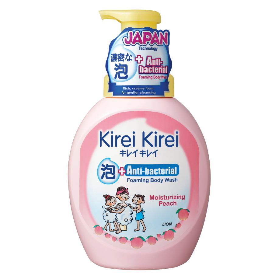 Kirei Kirei Antibacterial Foaming Hand Soap (Moisturizing Peach) - 450 ML_0